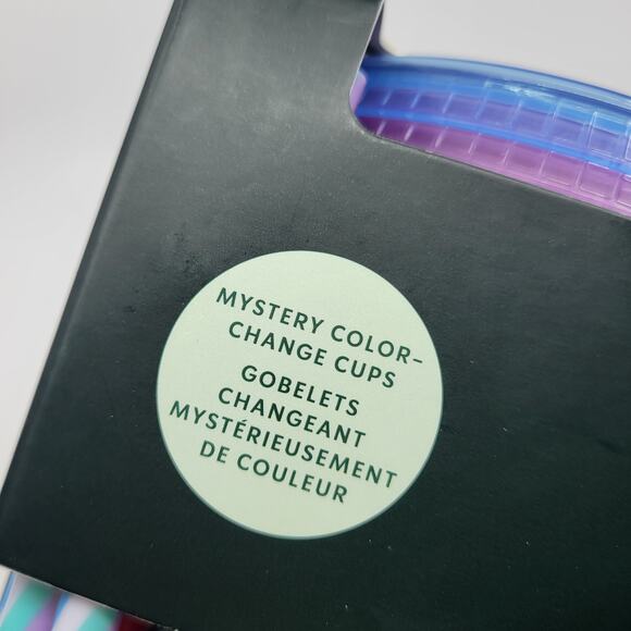 Starbucks Color-Change Reusable Cold Cup Tumblers 24 oz - Set of 5. New - Picture 4 of 12